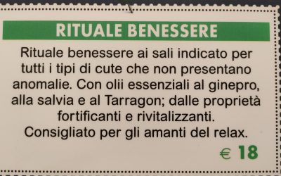 Rituale benessere